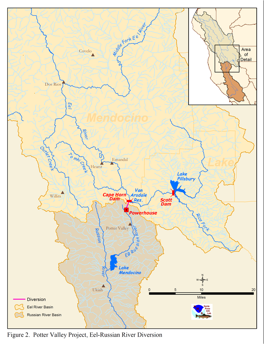 Watershed Maps - Inland Water & Power Commission of Mendocino County